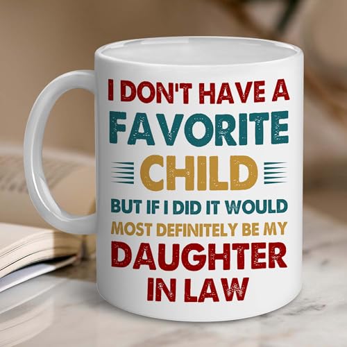Daughter-in-Law Coffee Mug - Heartwarming Gift for Mother's Day
