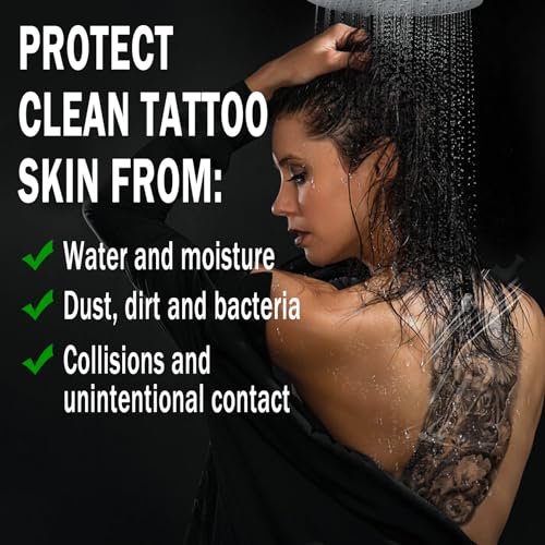 Transparent Waterproof Tattoo Aftercare Bandage Roll - 6in x 2.2yd