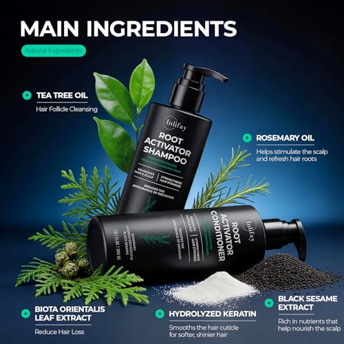 Hair Growth Shampoo & Conditioner Set for Thinning Hair