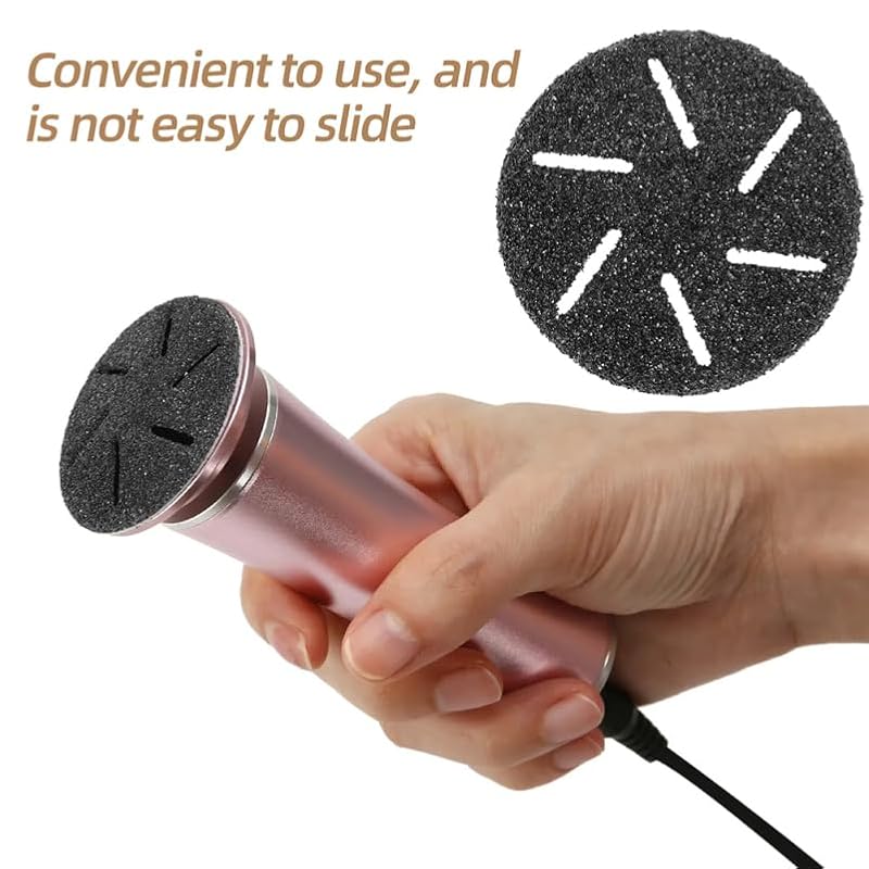 20 Pack Electric Foot Grinder Replacement Roller Heads Coarse Grit Callus Remover