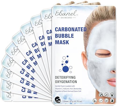 Ebanel Bubble Mask - 10-Pack Carbonated Clay Face Mask