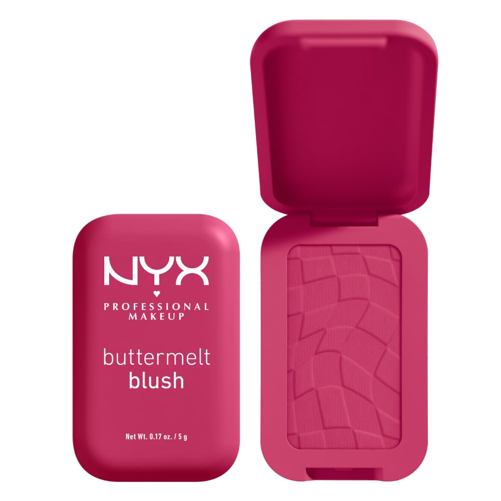 Buttermelt Powder Blush - Fade & Transfer-Resistant Vegan Formula | Up to 12HR Wear
