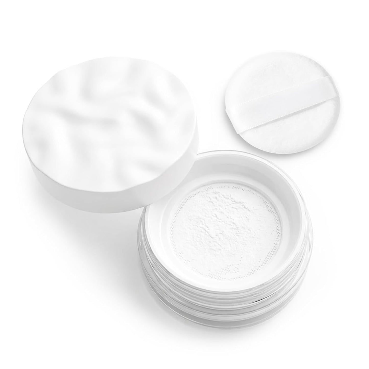 Aqua Setting Powder - Water-Based Translucent Loose Powder for Hydrating Matte Finish | Lightweight & Waterproof, Long-Lasting Oil Control
