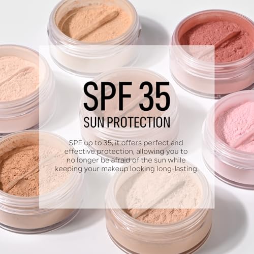 FREEORR Mineral Powder Foundation SPF 35 Medium Beige #03 – Loose Foundation with Buildable Coverage