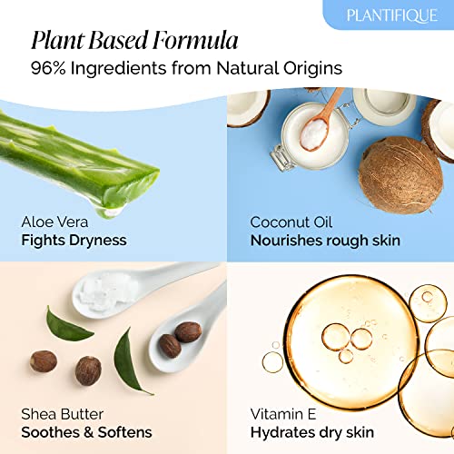 PLANTIFIQUE Hydrating Foot Mask Socks - Moisturizing Treatment for Dry Feet