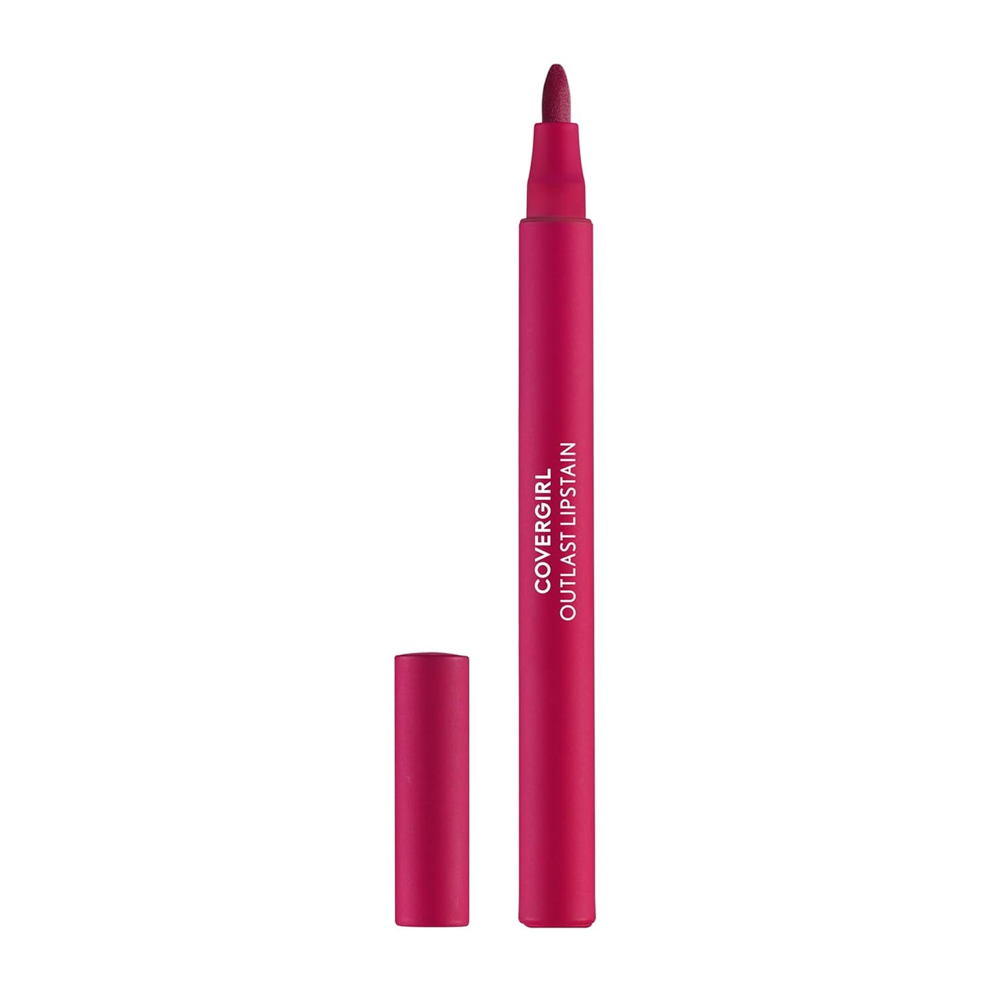Covergirl Outlast Lipstain - All-Star, Smooth Application, Vegan Formula | 0.06oz, Transfer-Proof Satin Finish