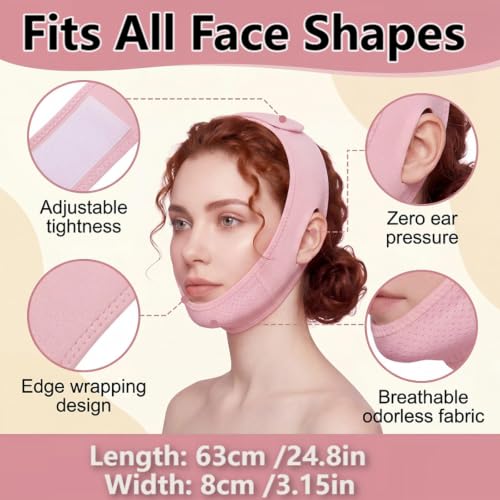 Vectronix Reusable V-Line Lifting Mask - Chin Strap for Jawline Tightening