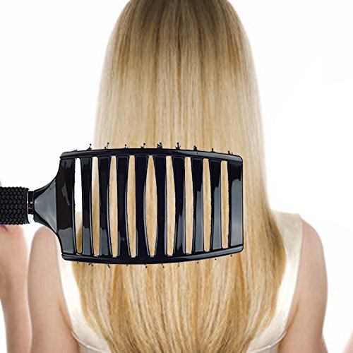 PERFEHAIR Boar Bristle Detangling Hair Brush for All Hair Types