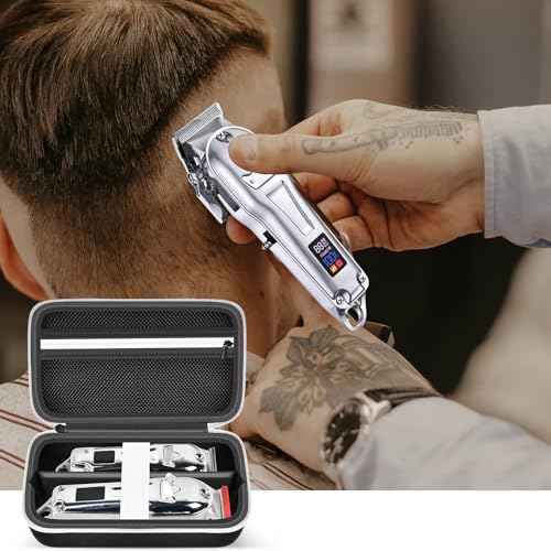 Grapsa Black Hair Trimmer Case for Cordless Clipper Kits