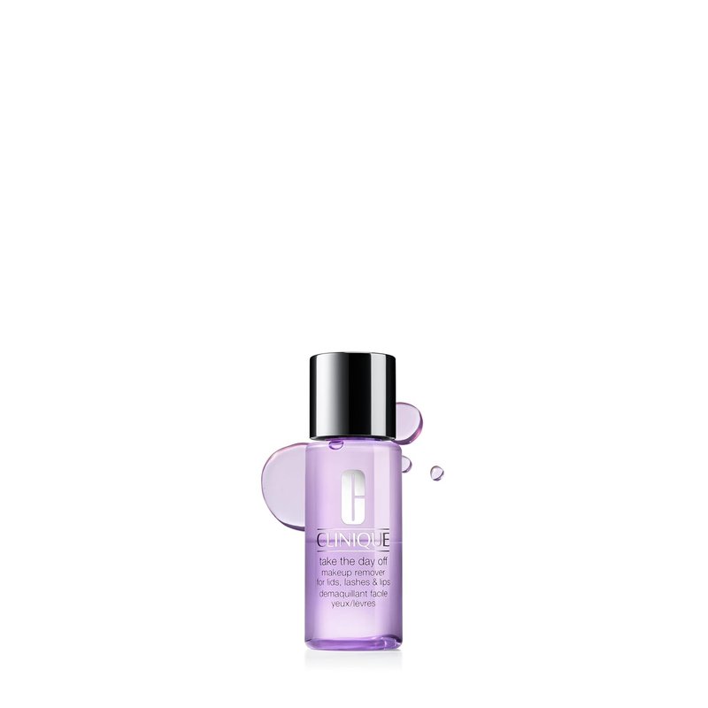 Clinique Take The Day Off Makeup Remover - Oil-Free, Non-Irritating Formula for Lids, Lashes & Lips | All Skin Types