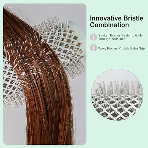 Eagle Fortress 1.26" Ceramic Round Hair Brush for Professional Blowouts