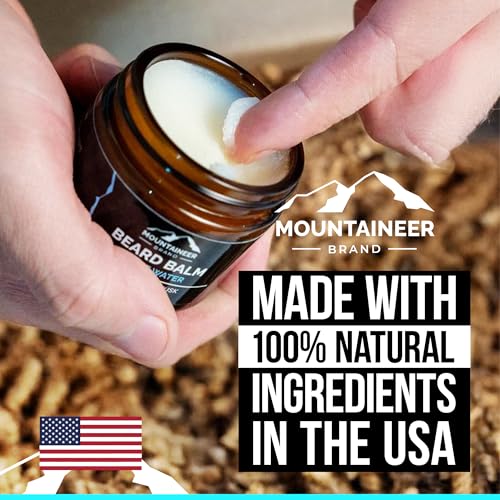 Natural Beard Balm with Appalachia Scent - 2oz Conditioning Butter