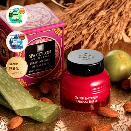 SPA CEYLON Sleep Intense Dream Balm - Lavender & Ylang Ylang | Hydrating & Silicone-Free