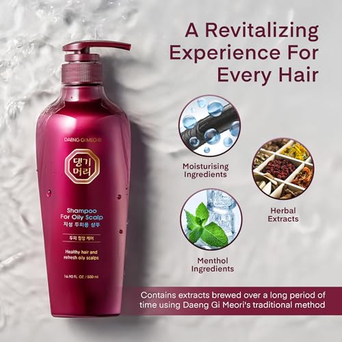 Daeng Gi Meo Ri Herbal Shampoo for Oily Scalp - 16.9 fl oz / 500ml