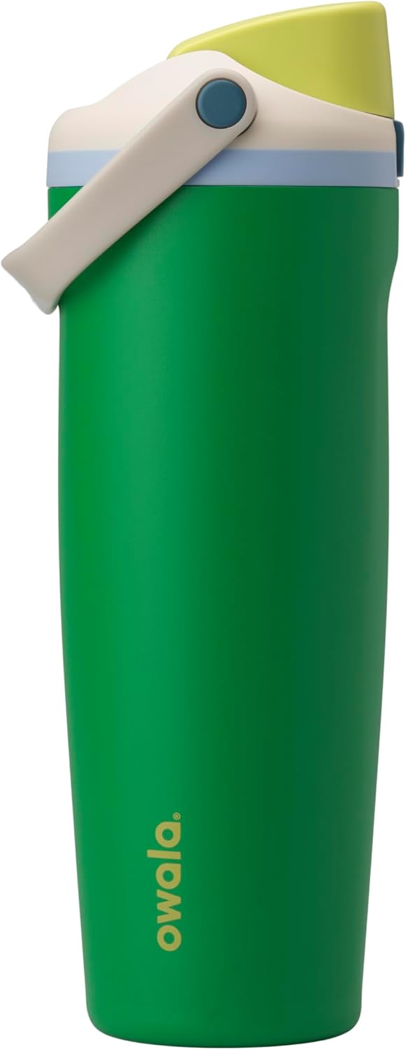 Owala FreeSip Sway Insulated Stainless Steel Water Bottle - 40oz, Two-Way Spout, BPA Free, Leak Proof, Ideal for Travel & Sports