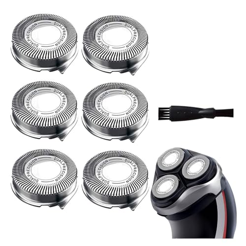 HQ8 Replacement Razor Heads for Philips Electric Shavers, 6-Pack
