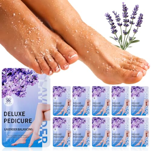 Lavender Foot Soak with Epsom Salt - 12 Pack Pedicure Spa