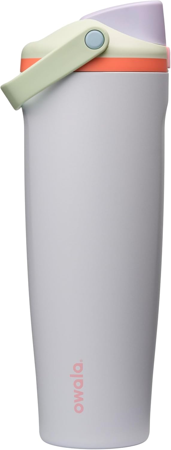 Owala FreeSip Sway Insulated Stainless Steel Water Bottle - 40oz, Two-Way Spout, BPA Free, Leak Proof, Ideal for Travel & Sports