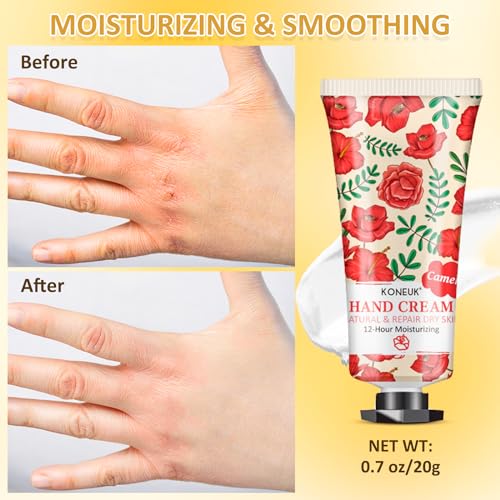 KONEUK 8-Pack Moisturizing Hand Cream Set - Perfect Gifts