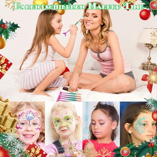 11PCS Cute Makeup Brush Set for Girls - Soft Bristles & Stylish Design