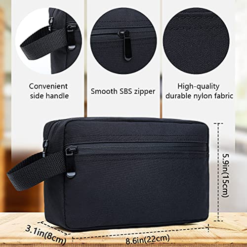 Water-Resistant Travel Toiletry Bag for Men & Women - Foldable Storage with Handle