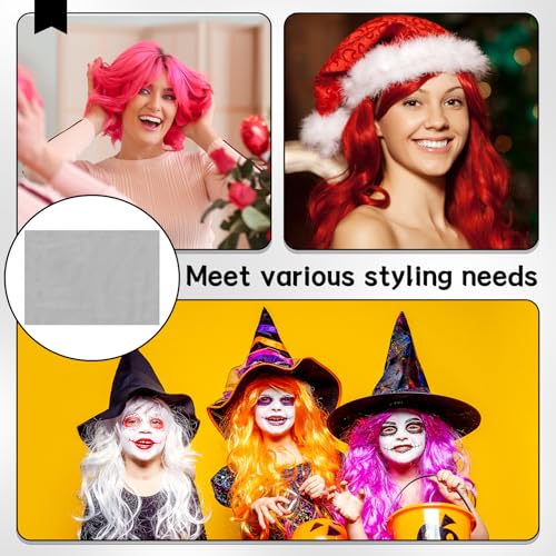 Hair Net Set with Needles & Thread - 5 Pcs, 26 x 18 in
