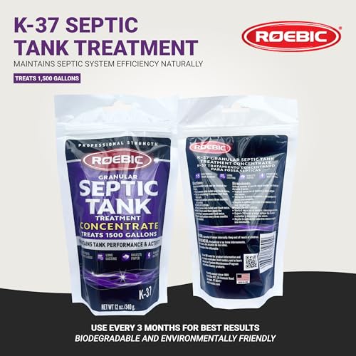 Roebic K-37 Granular Septic Tank Treatment - 12 oz Concentrate