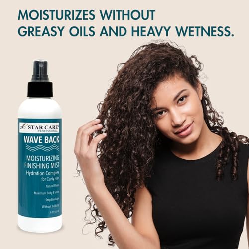 STAR CARE Lightweight Curl Enhancing Mist for Frizz Control, 8oz
