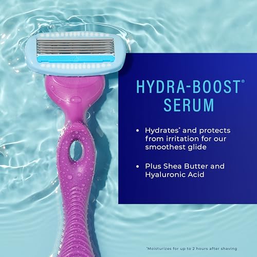 Schick Hydro Silk Moisturizing Razor Blade Refills 6 Count for Women