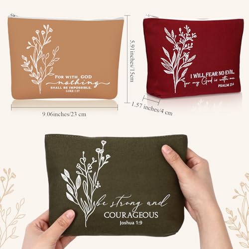 Huhumy 10 Pcs Christian Christmas Gifts for Women - Bible Color