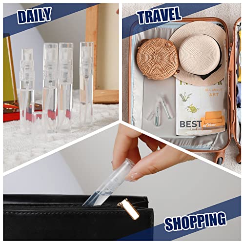 Fandamei 10 Pack Mini Spray Bottles 5ml - Refillable Fine Mist Atomizers