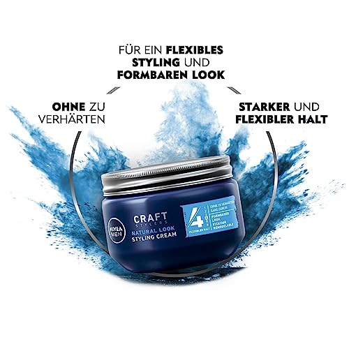 Nivea Men Styling Cream - Strong Hold Hair Styling Cream, 150ml