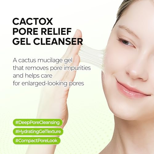Dr.Melaxin Cactox Gel Cleanser - Hydrating Foam for Pore Relief, 120ml