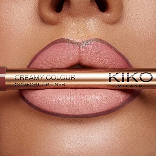 Kiko Milano Creamy Colour Comfort Lip Liner - Long-Lasting Waterproof Pencil