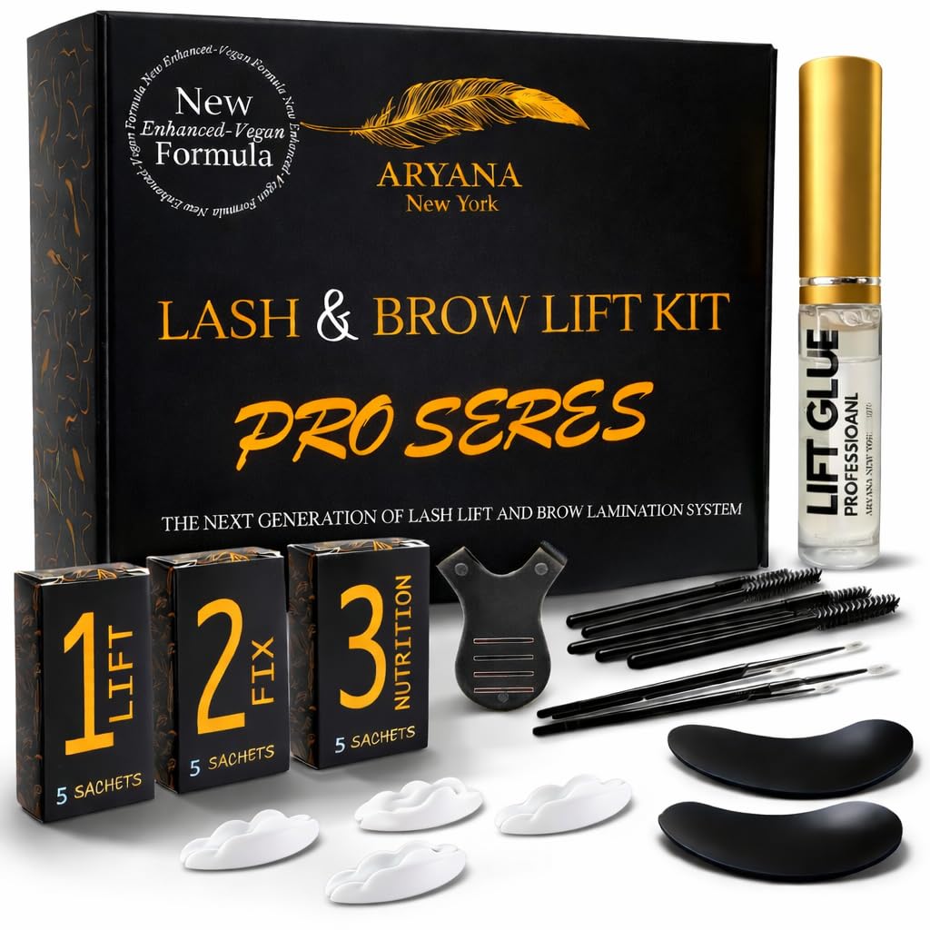 Brow Lamination Kit - Professional Brow Lift Starter Kit for Perfectly Shaped Brows | Easy to Use