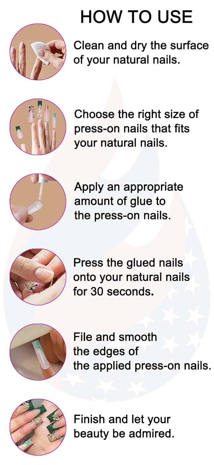 Pink Press On Nails - Handmade Short Square Style | M Size Daily Wear Y2K Cute French Design with Polka Dot & 3D Flowers - 10 Pcs