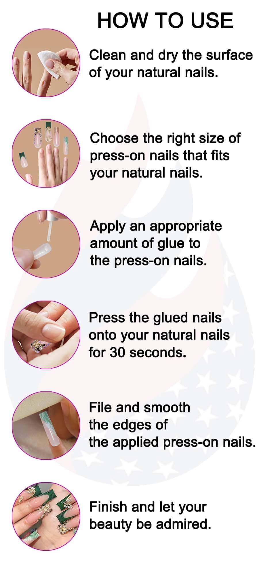 Gleamrain Pink Press on Nails Handmade Short Square-Ins Style M Size-Daily Wear Y2K Cute French Artificial Nails Press Ons Polka Dot and 3D Flower Design for Women 10Pcs Gleamrain Design 405