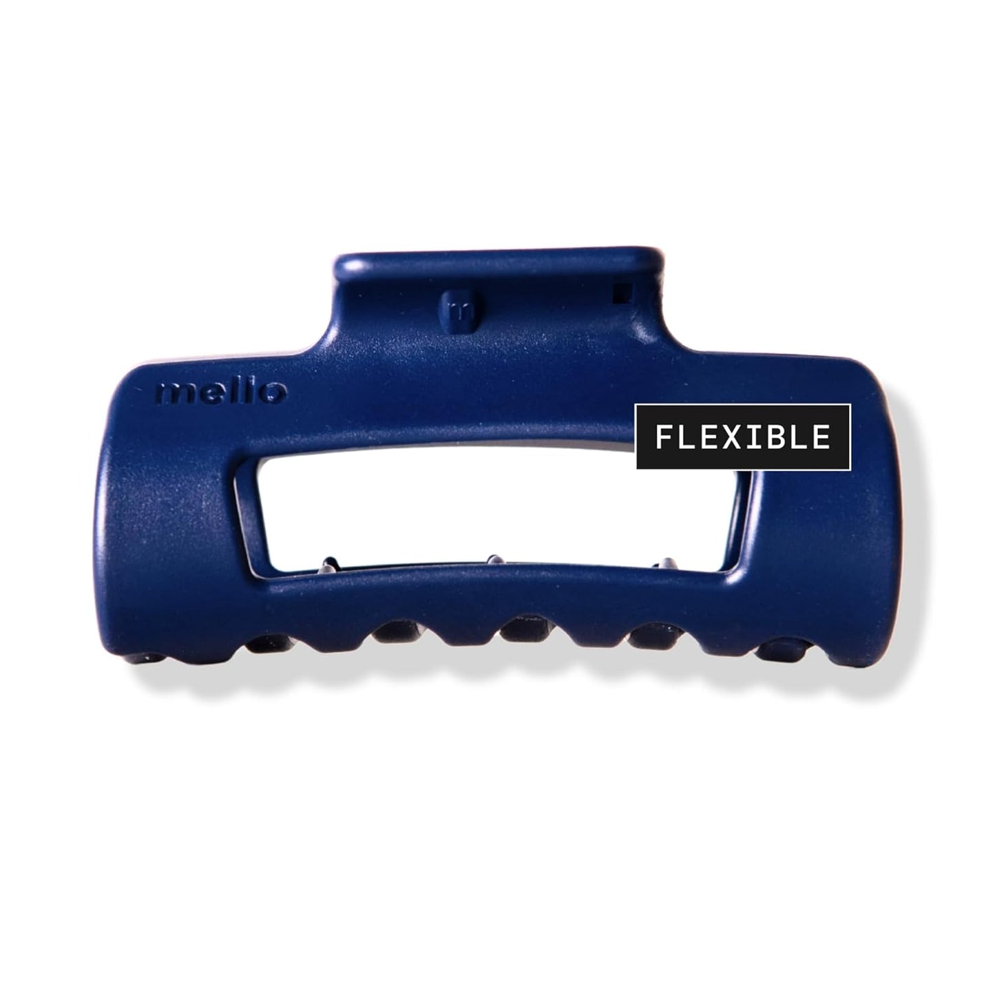 Mello Small Hair Clip - Flexible Comfort Hair Claw for Strong Hold | Durable Matte Finish (Green, Small)