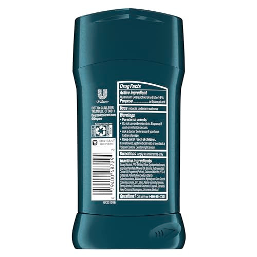Degree Men Nonstop Antiperspirant Deodorant Fresh 2.7 oz (Pack of 2) - 72-Hour Sweat Protection
