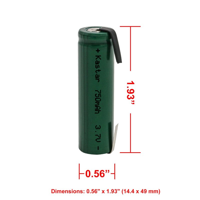 Kastar 5 Pcs Li-ion Battery Replacement for Philip Norelco Shaver Razor 8895XL, 9160XL, 9170XL, 9190XL, 9195XL HQ7100, HQ7120, HQ7140, HQ7160, HQ7180, HQ7200, HQ7240, HQ7290, HQ7310XL