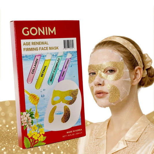 GONIM Korean Face Mask Skincare, Hydrating Face Mask with Retinol Collagen