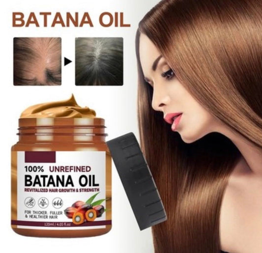 Raw Batana Oil for Hair Growth, Raw Batana Oil for Hair Growth, Strengthens, Moisturizes, Reduces Hair Fall, Scalp Oil Promotes Hair Thickness, Prevents Hair Loss for Men & Women