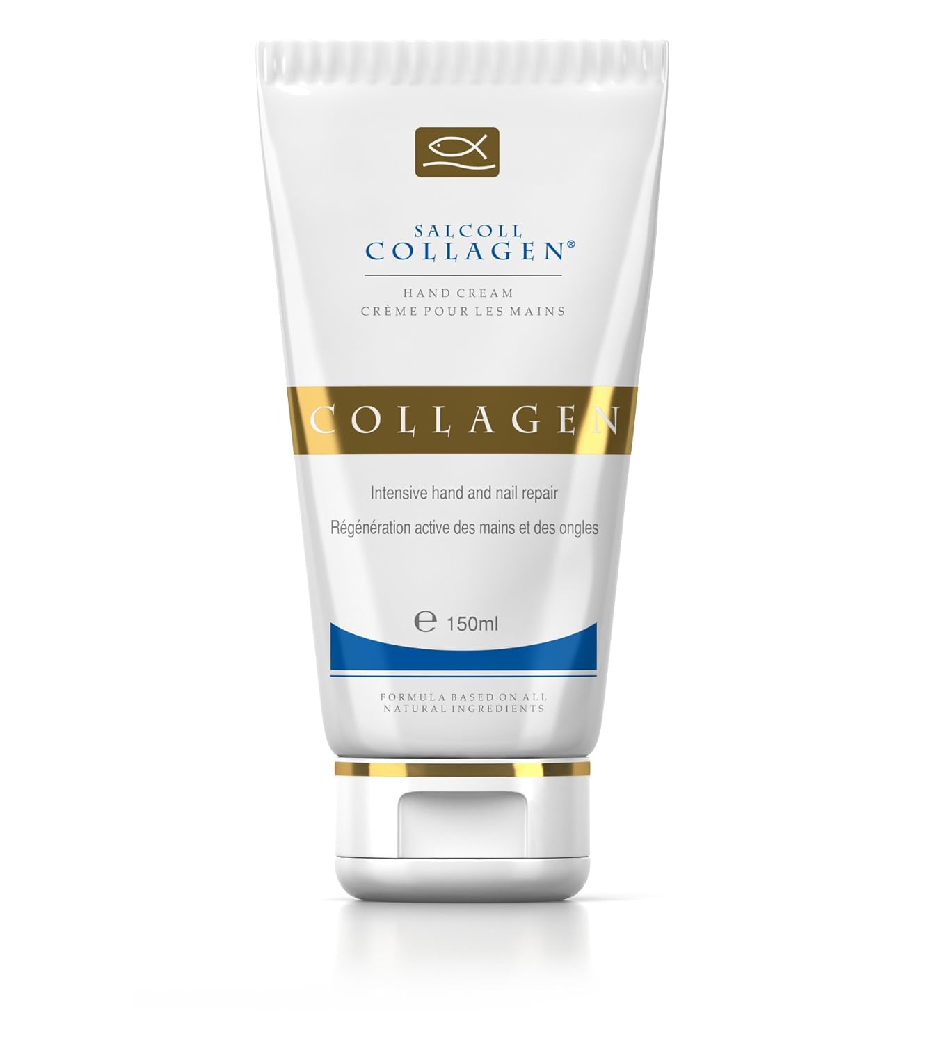 Bioactive Anti-Aging Collagen Hand Cream - Hypoallergenic Moisturizer for All Skin Types | 150 ml