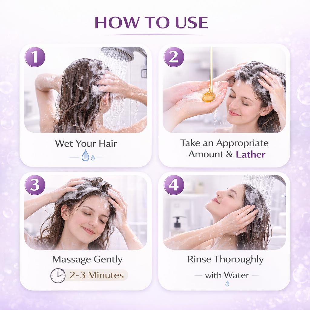 ekxzvg Onion Shampoo for Hair Growth, with Rosemary Oil & Red Onion & Cinnamon Extract, Effectively Reduce Hair Loss Promotes Thicker Fuller Hair 200ml (200ML/6.76OZ-2PCS)