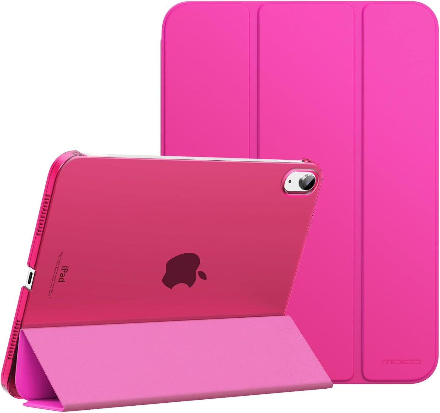 iPad 11th & 10th Generation Case - Slim Hard PC Translucent Back Cover | Navy Blue, Auto Wake/Sleep Support