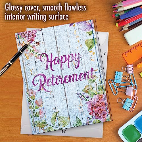 Jumbo Congratulations Notecard for Retirement - 8.5x11 with Envelope