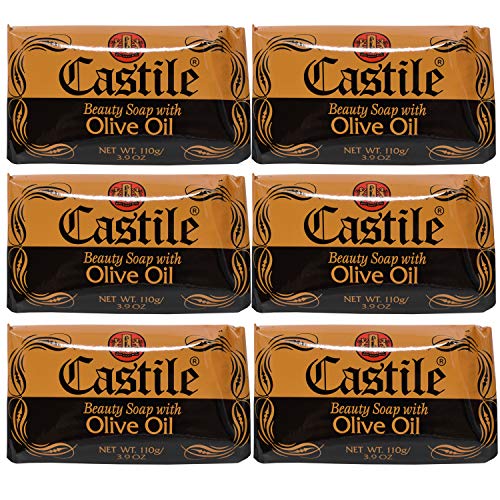 Vineen Castile Olive Oil Beauty Soap Bar, 3.9 oz - 6 Pack