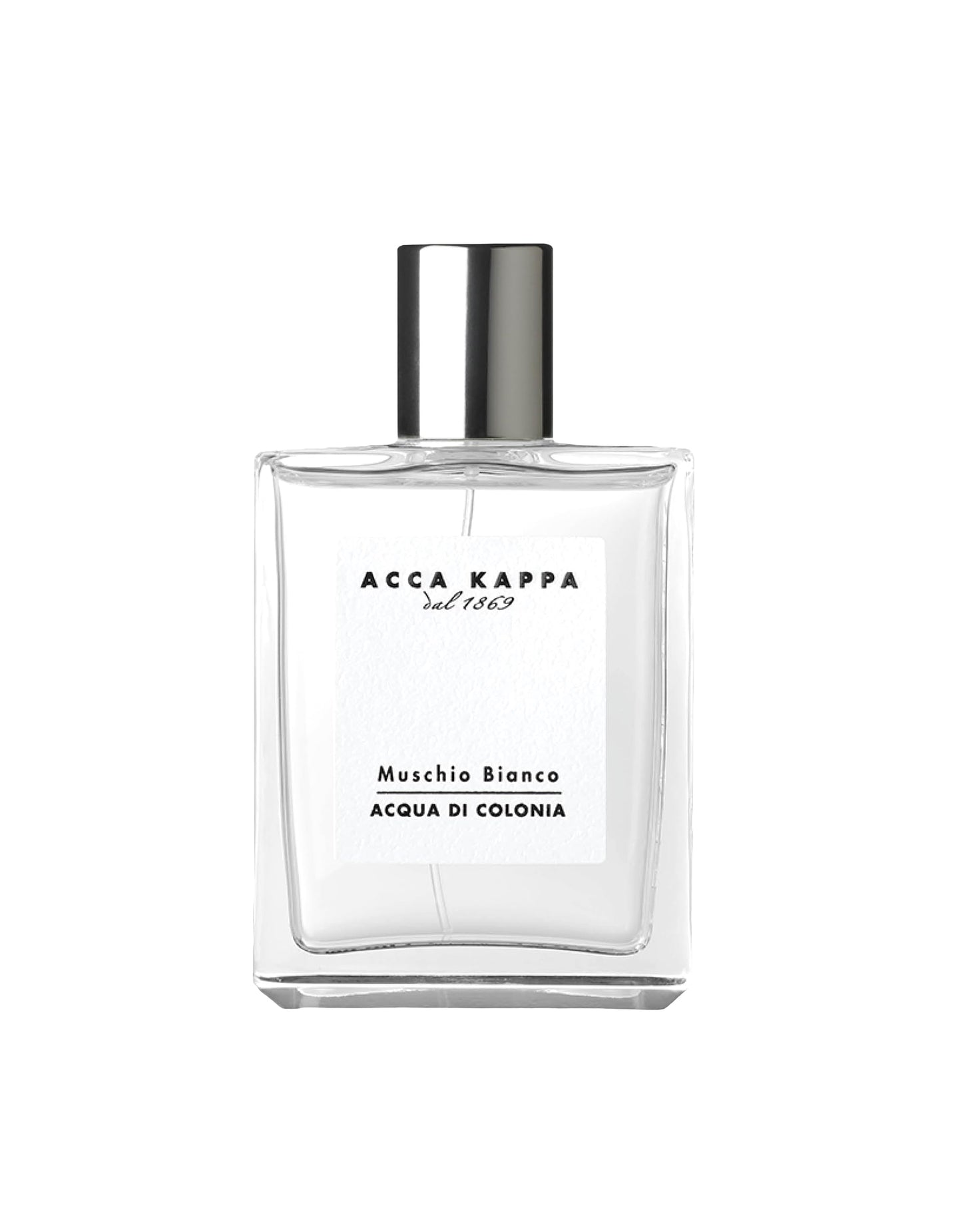 Acca Kappa White Moss Eau de Cologne 100 mL Bergamot Juniper Lavender Clean Citrus Scent for Men and Women