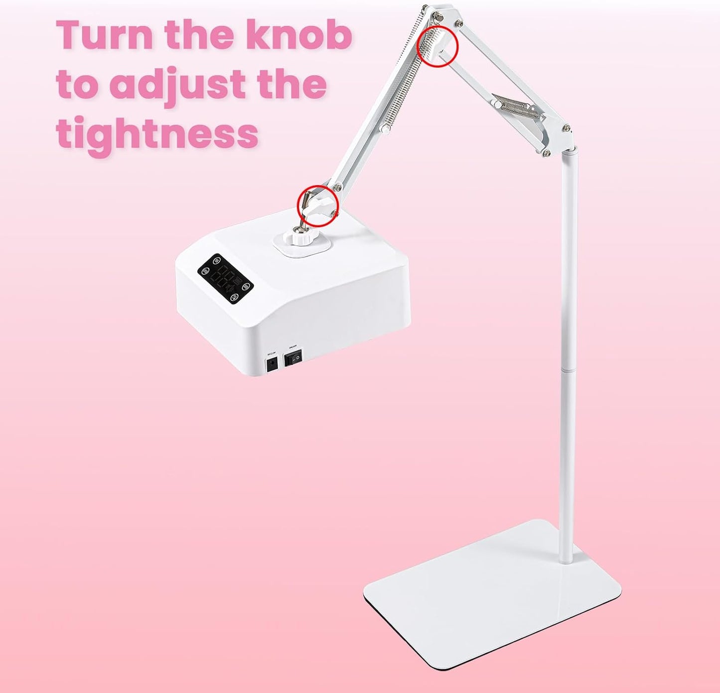 UV Foot Lamp - 78W Cordless Pedicure Light with Sensor | Wireless Gel Nail Polish Curing