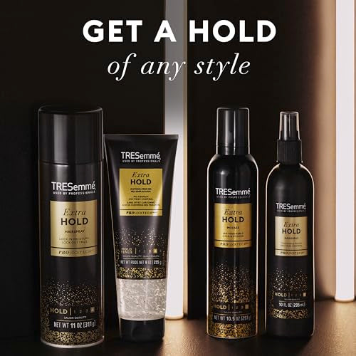 TRESemmé Extra Hold Hair Gel | Frizz Control & Alcohol-Free | 5 oz (Pack of 2)